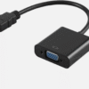Adaptateur HDMI mâle vers VGA femelle - pour PC, Mac, moniteur, HDTV