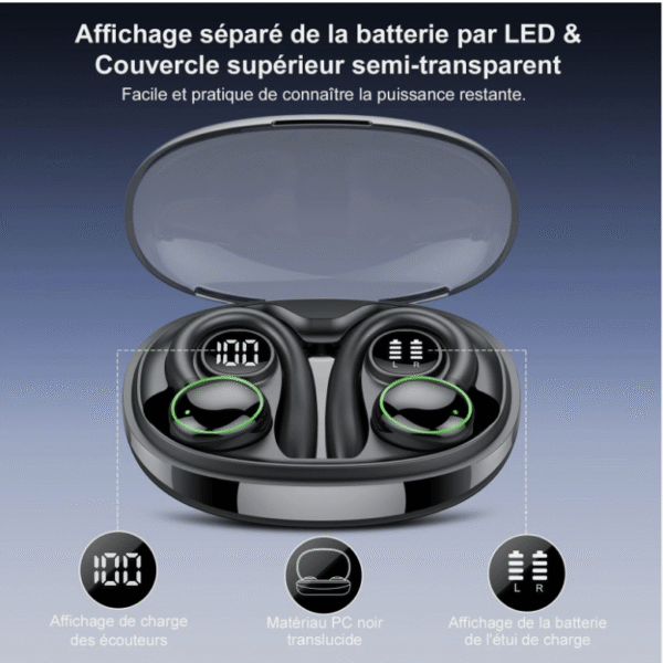 Capture d'écran 2025-05-16 144333 Ecouteurs Bluetooth sans Fil Sport Écouteur Bluetooth 5.3 HiFi Stéréo