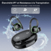 Ecouteurs Bluetooth sans Fil Sport Écouteur Bluetooth 5.3 HiFi Stéréo