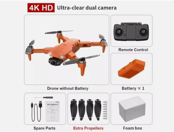 Capture d'écran 2025-05-16 150010 Drone Professionnel 4K L900 Pro, GPS, 5G, 28 min, Caméra HD, Moteur Sans Balais