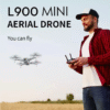 Drone Professionnel 4K L900 Pro, GPS, 5G, 28 min, Caméra HD, Moteur Sans Balais