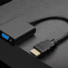 Adaptateur HDMI mâle vers VGA femelle - pour PC, Mac, moniteur, HDTV