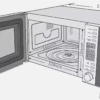 Privileg Microonde 285902 Grill&Aria Calda 25L Dispositivo 3 in 1 Multifunzione