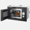 25L Forno a microonde da incasso 900W con grill elettrico Ancora inossidabile