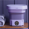 MINI MACHINE A LAVER Pliable Lave Linge 8L Essoreuse Silencieuse et économique
