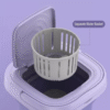 MINI MACHINE A LAVER Pliable Lave Linge 8L Essoreuse Silencieuse et économique