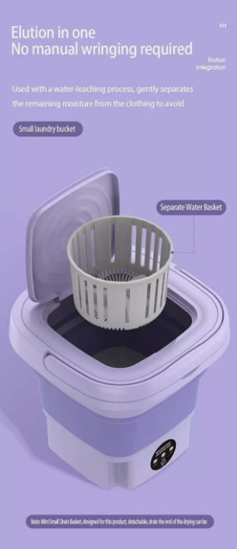 Capture d'écran 2025-05-17 064934 MINI MACHINE A LAVER Pliable Lave Linge 8L Essoreuse Silencieuse et économique