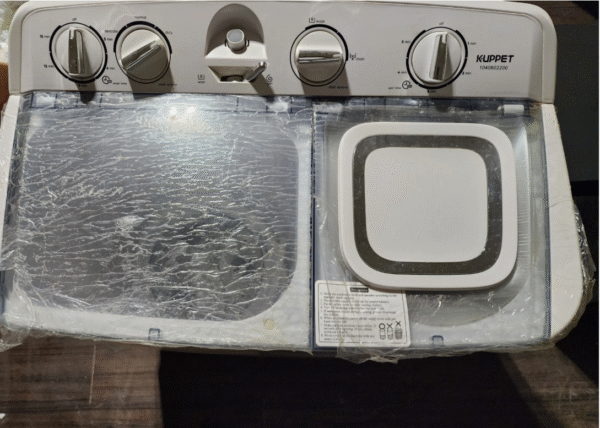 Machine à laver à chargement par le haut, mini baignoire double avec cycle de lavage et de séchage d'essorage,