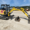 Wacker Neuson EZ28 with 3 buckets
