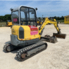 Wacker Neuson EZ28 with 3 buckets